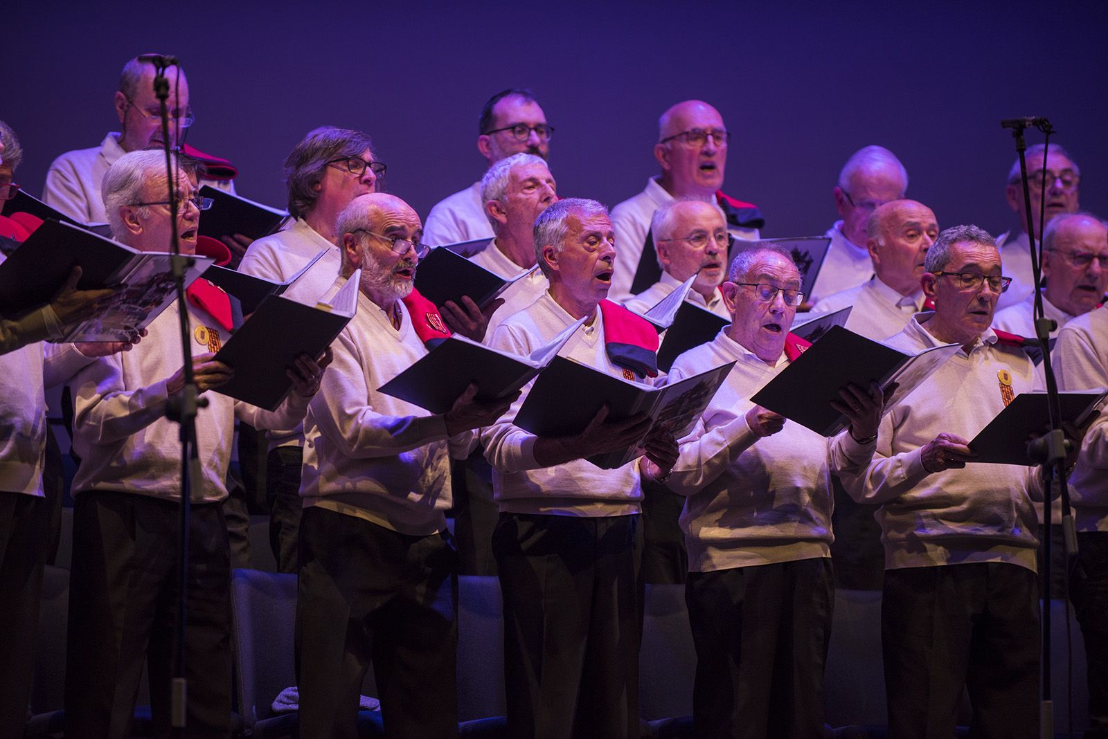 Concert 'Canigó als 140 anys' a càrrec de La Societat Coral La Lira. Foto: Bernat Millet
