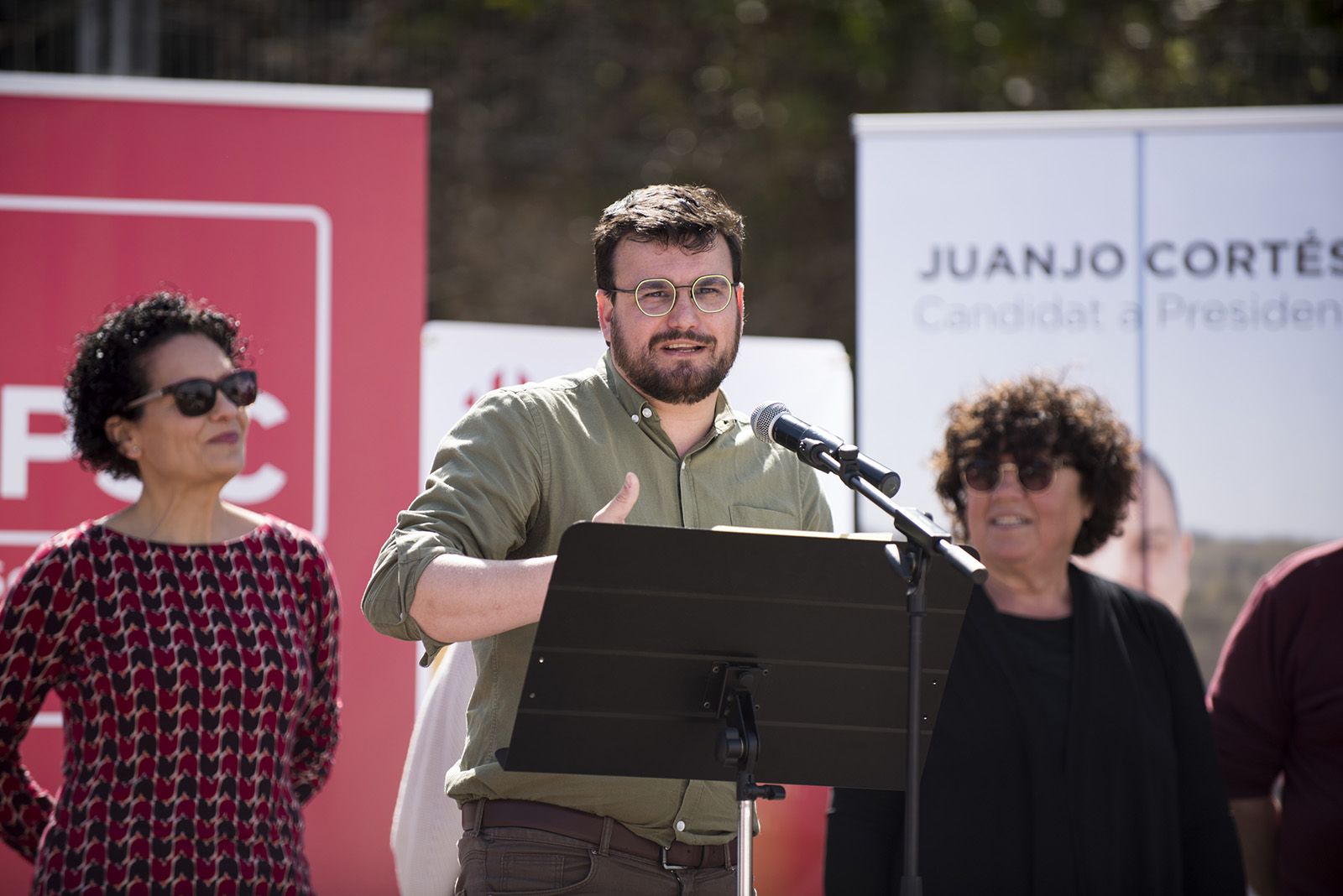 Presentació de Juanjo Cortés a Valldoreix. FOTO: Bernat Millet.