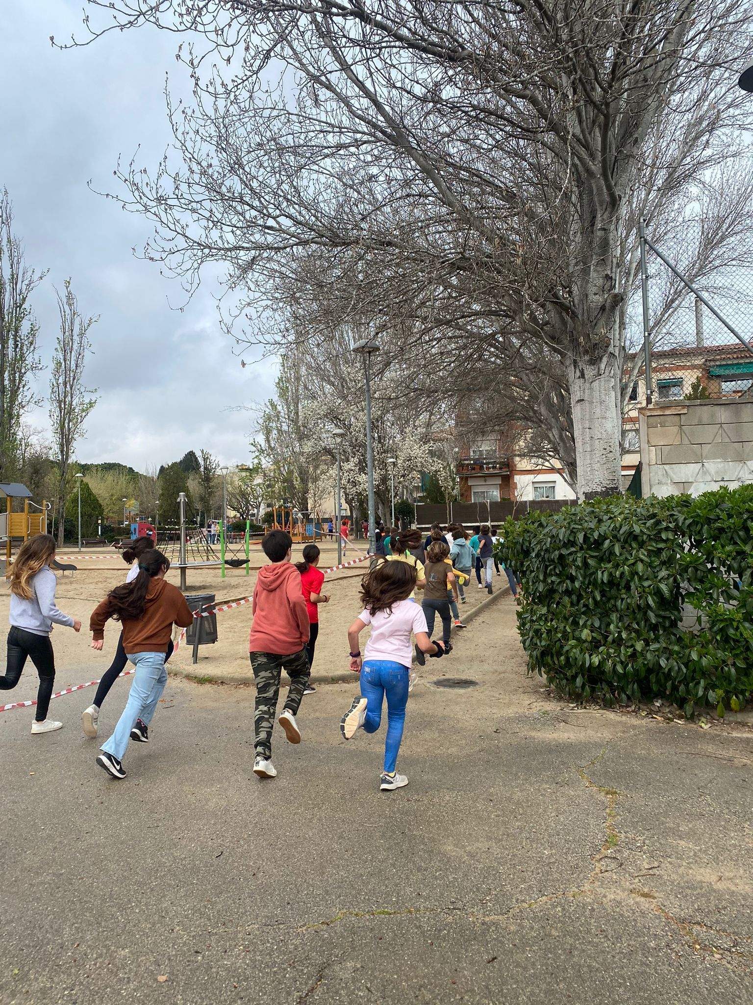 Cursa Solidària a l'escola Collserola FOTO: escola Collserola