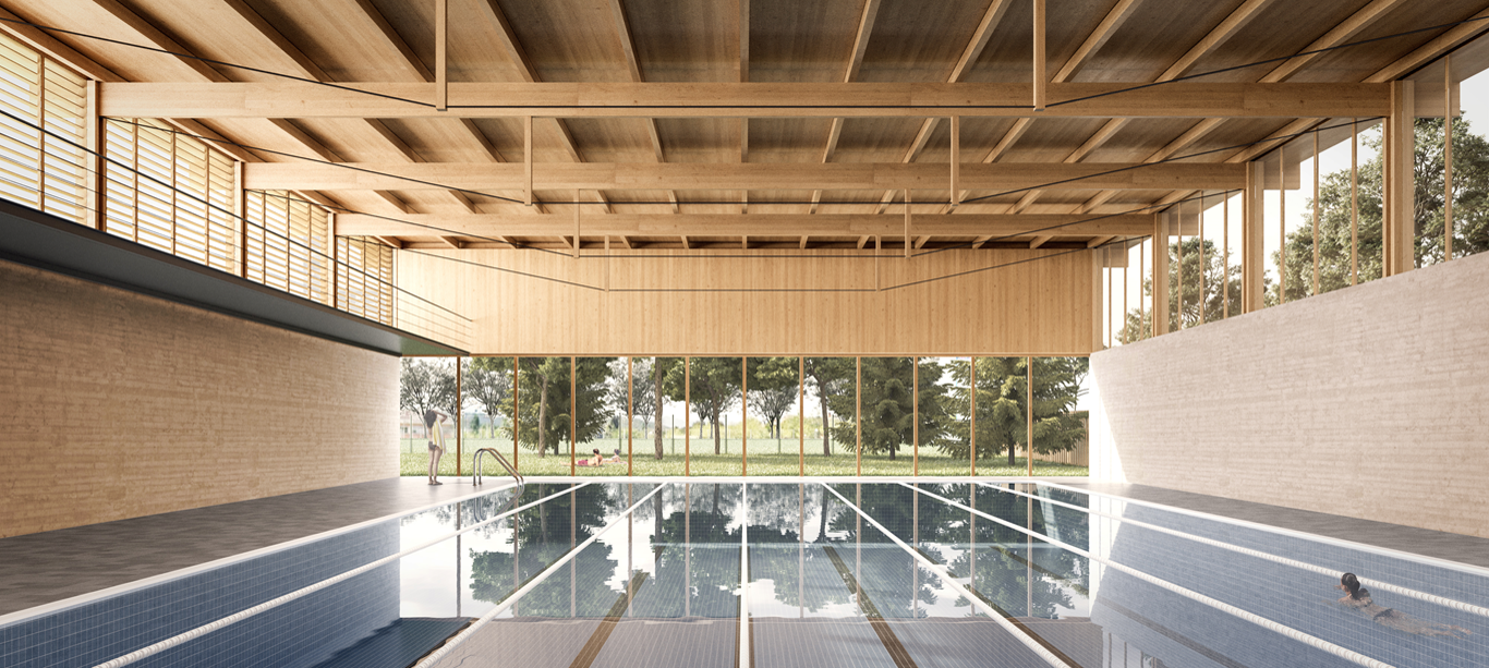 Simulació Complex Aquàtic de Mira-sol. FOTO: Cedida