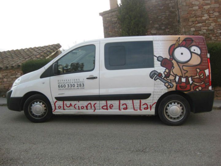 Furgoneta de Solucions de la llar. FOTO: Cedida