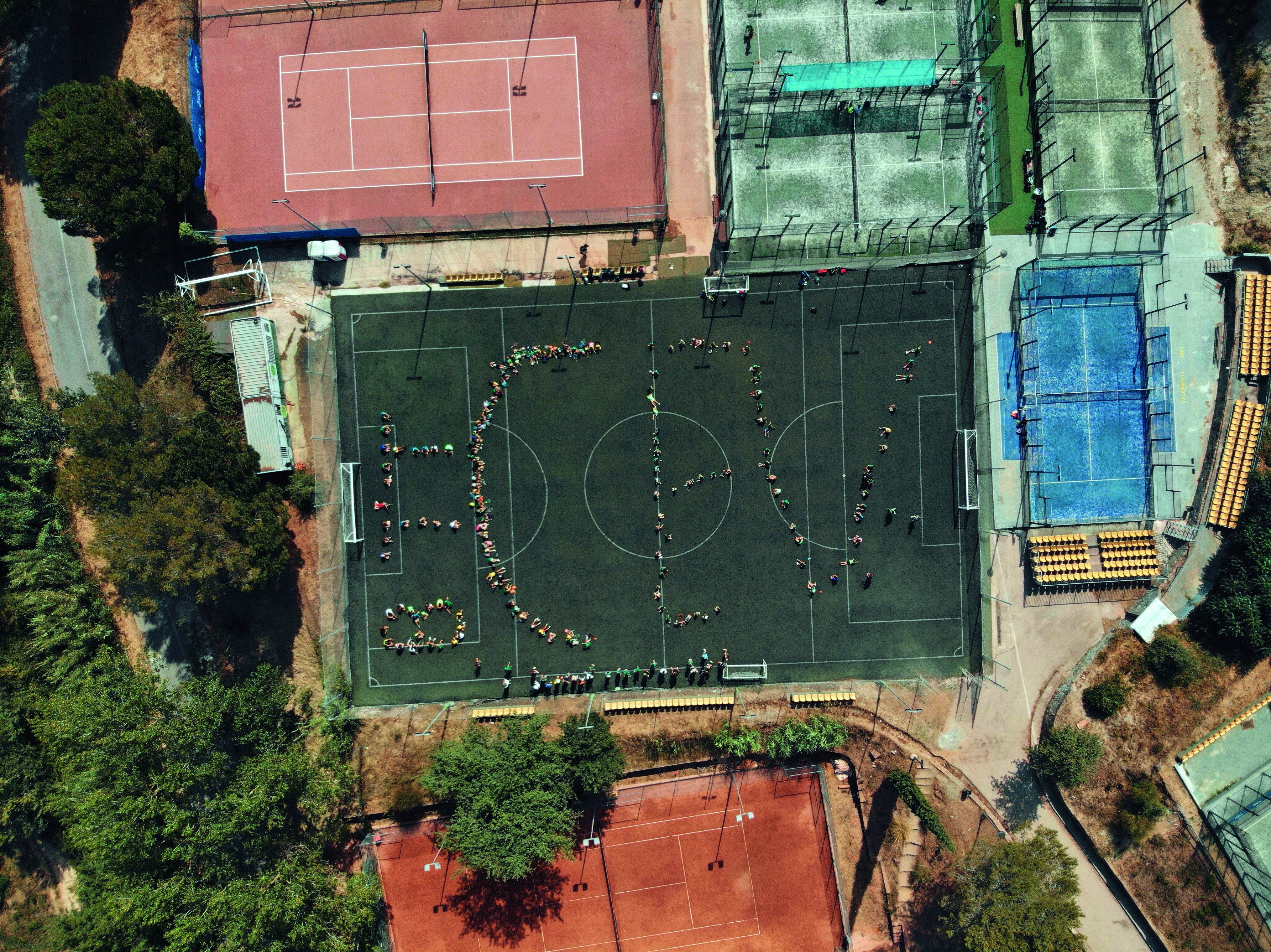 Vista aèria de les instal·lacions del club. FOTO: Cedida