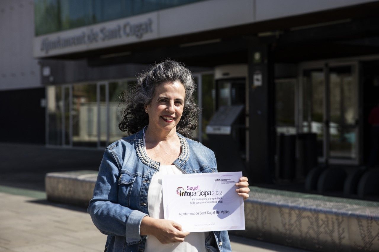Lourdes Llorente, tinenta d’alcaldia de Bon Govern i Transparència. FOTO: Ajuntament