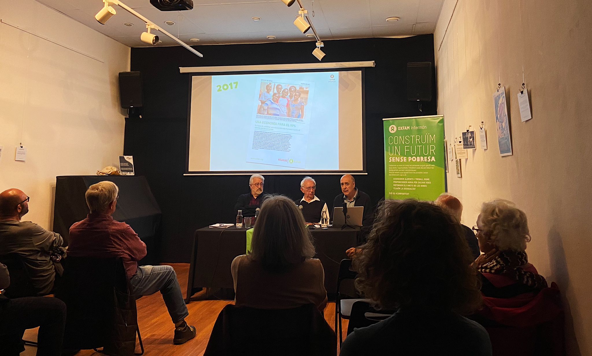 Presentació Oxfam Sant Cugat de l'informe 2023.  Foto: TOT