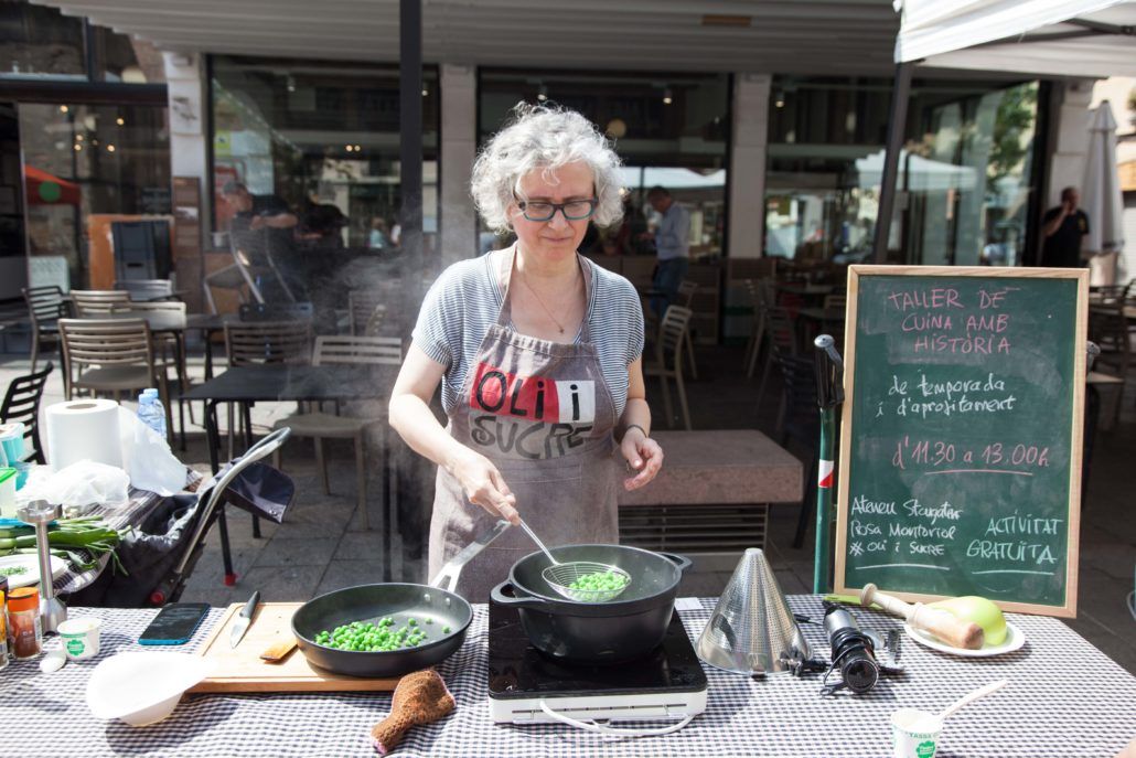Cuina oberta de temporada i aprofitament al Mercat de Pagès