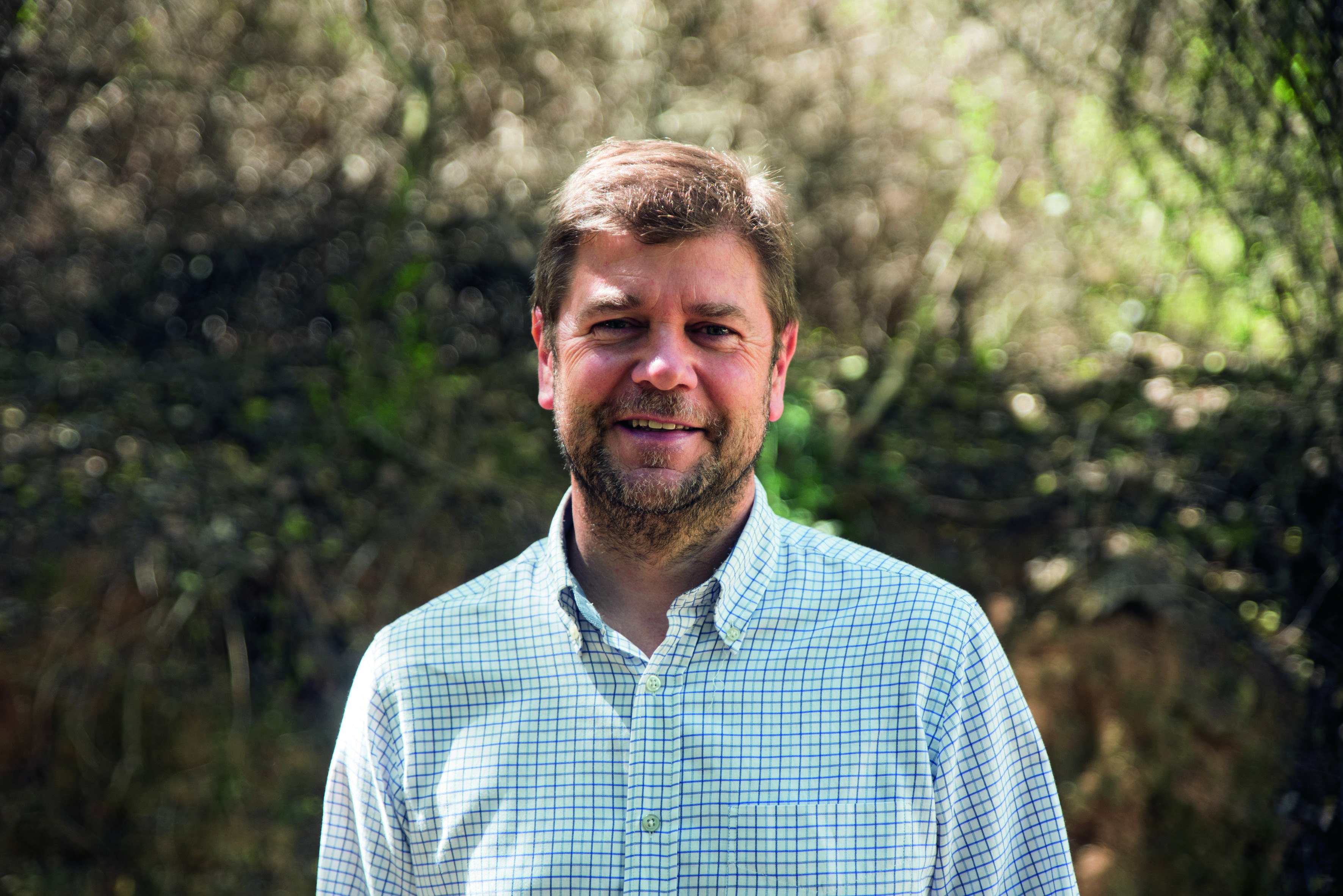 Jaume Llansó, president de Collserola Paisatge Viu. Foto: Bernat Millet