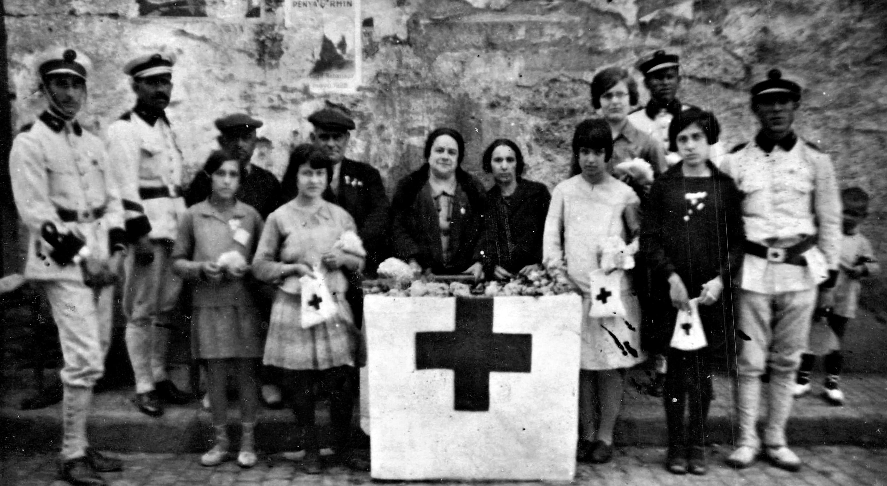 Festa Bandereta als anys 20. Foto: Creu Roja