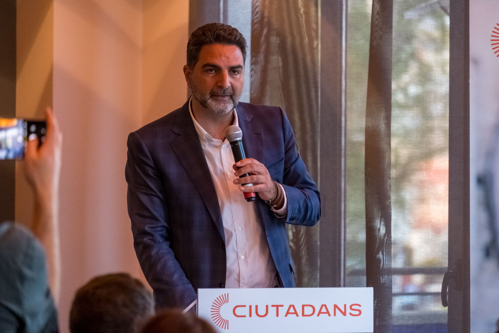 Presentació de Ciprian (Cs). FOTO: Ale Gómez