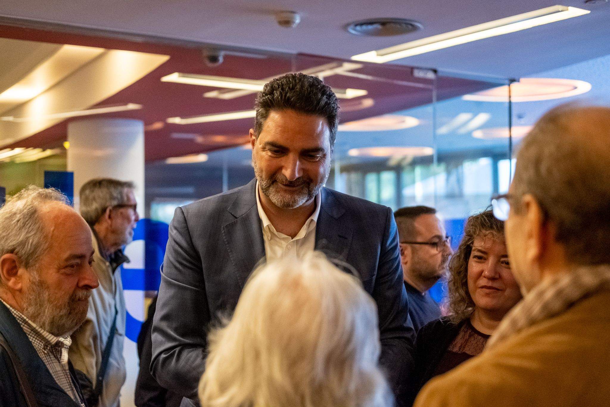 Presentació de Ciprian (Cs). FOTO: Ale Gómez