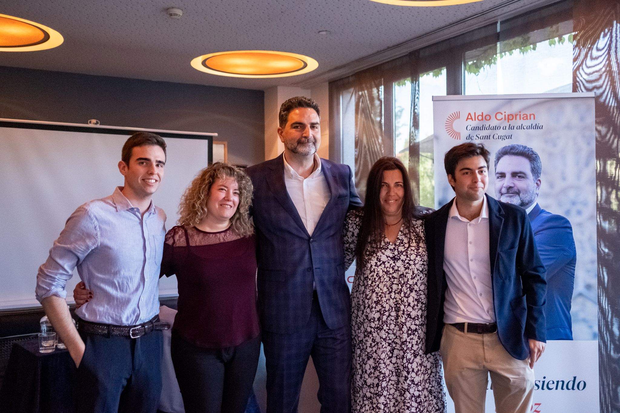 Presentació de Ciprian (Cs). FOTO: Ale Gómez