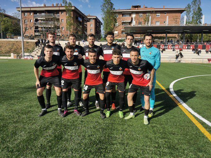 El Sant Cugat FC encadena 4 jornades sense guanyar. FOTO: Cedida