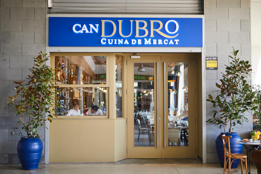 Façana del restaurant de Sant Cugat 'Can Dubró'. FOTO: Cedida