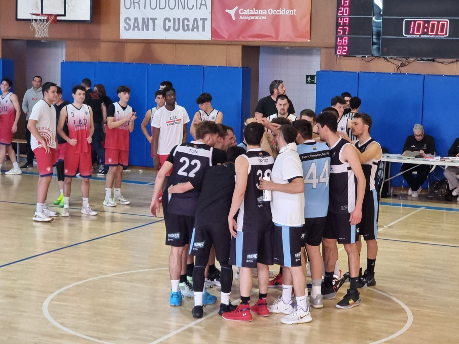 El Qbasket Sant Cugat es va imposar a la UESC B en el derbi de 2a Catalana. FOTO: Cedida