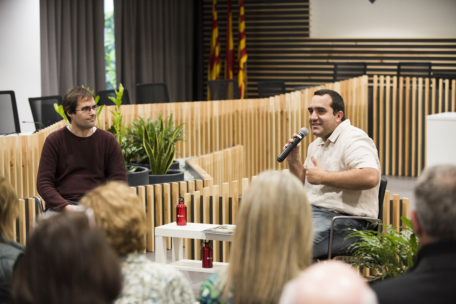 Presentació de la 14 a edició del Món Sant Cugat 'Els guardians de la memòria local'. FOTO: Bernat Millet.