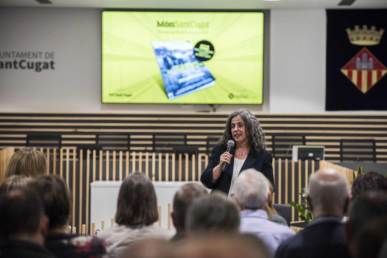Presentació de la 14 a edició del Món Sant Cugat 'Els guardians de la memòria local'. FOTO: Bernat Millet.