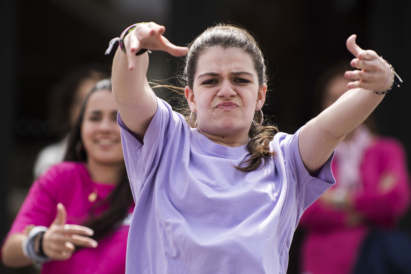Dia Internacional de la Dansa:  El carrer dansa. FOTO: Bernat Millet.