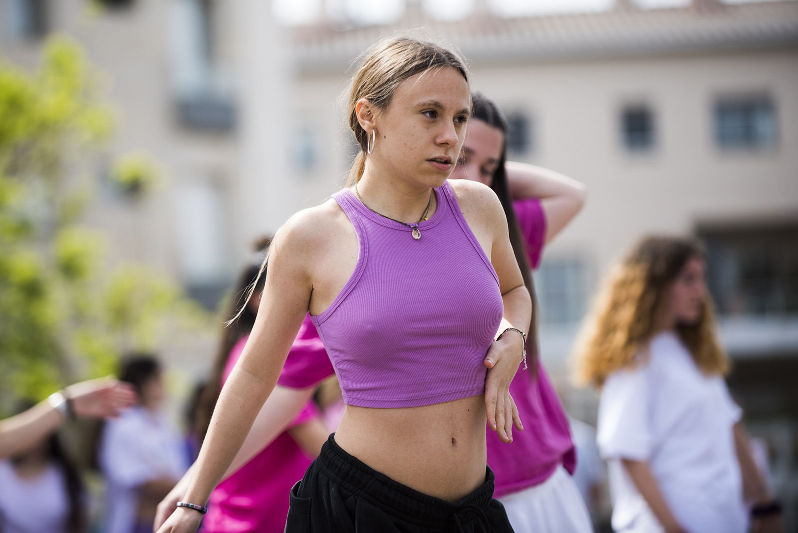 Dia Internacional de la Dansa:  El carrer dansa. FOTO: Bernat Millet.