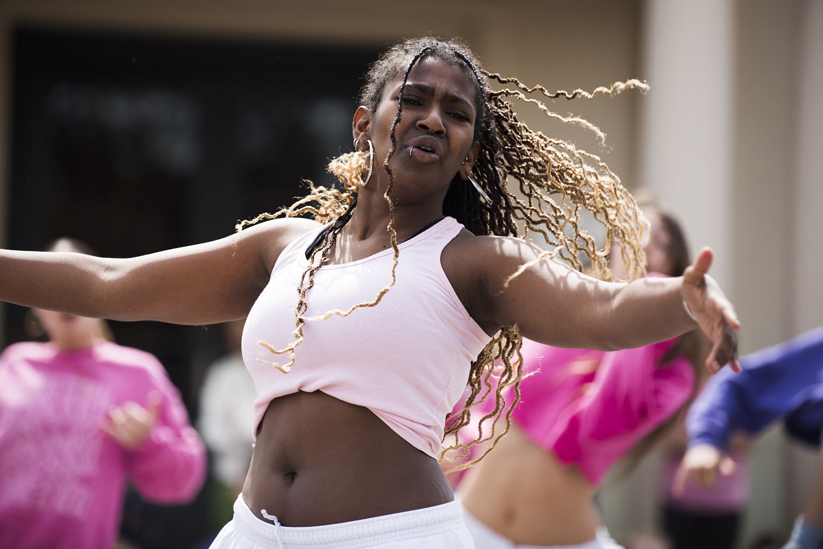 Dia Internacional de la Dansa:  El carrer dansa. FOTO: Bernat Millet.