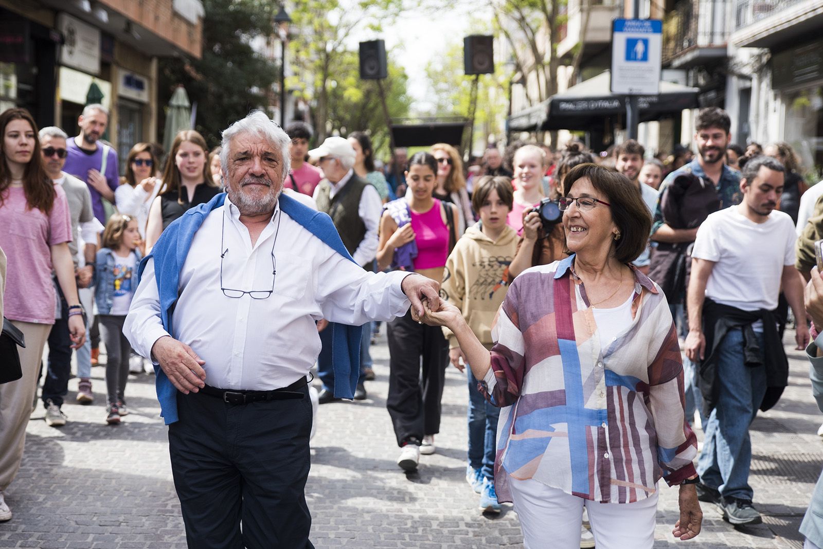 Dia Internacional de la Dansa:  El carrer dansa. FOTO: Bernat Millet.