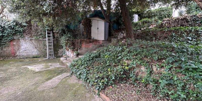 Un altre perspectiva del solar de Valldoreix. FOTO: Cedida