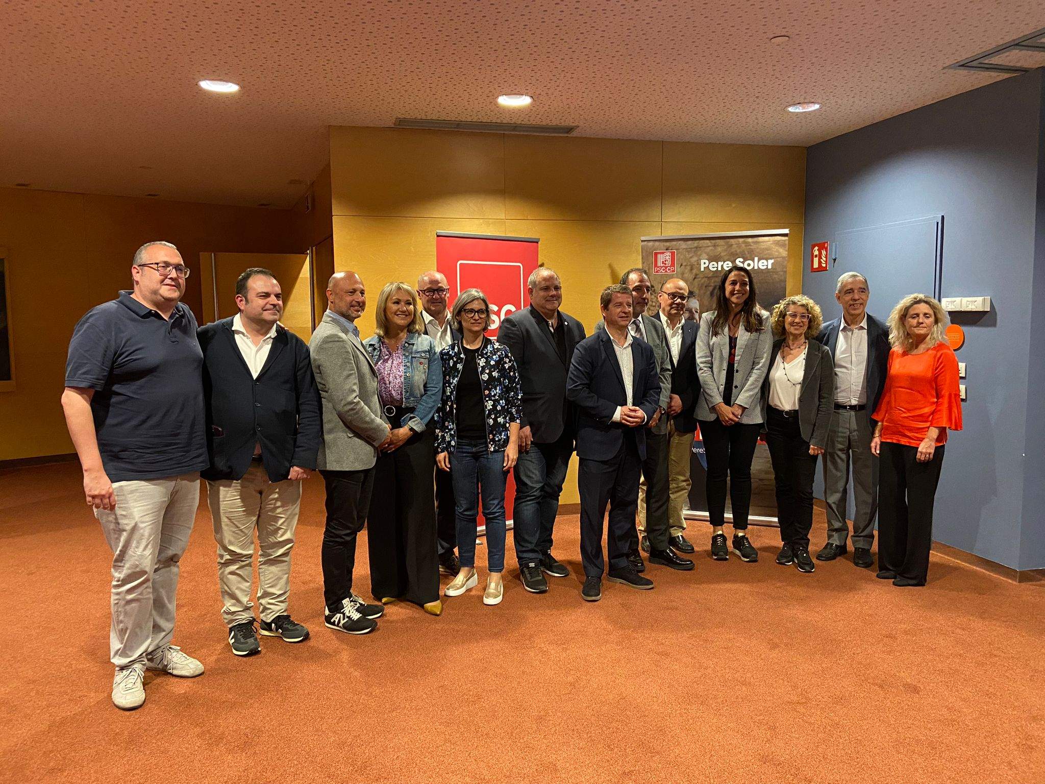 Reunió del PSC amb el teixit empresarial de Sant Cugat. Foto: Alba M. Vallejo