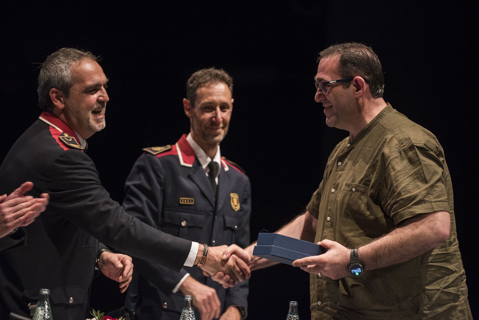 Celebració esquadres de l'Àrea Bàsica Policial (ABP) de Rubi, Sant Cugat i Castellbisbal. FOTO: Bernat Millet.