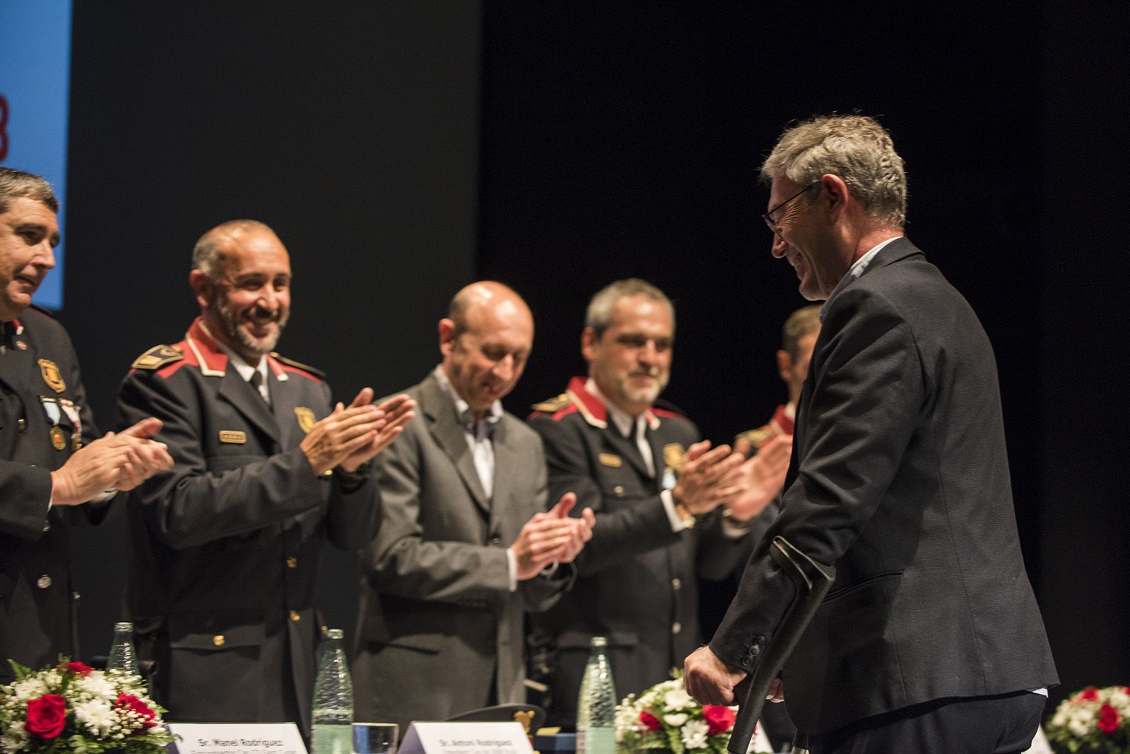 Celebració esquadres de l'Àrea Bàsica Policial (ABP) de Rubi, Sant Cugat i Castellbisbal. FOTO: Bernat Millet.