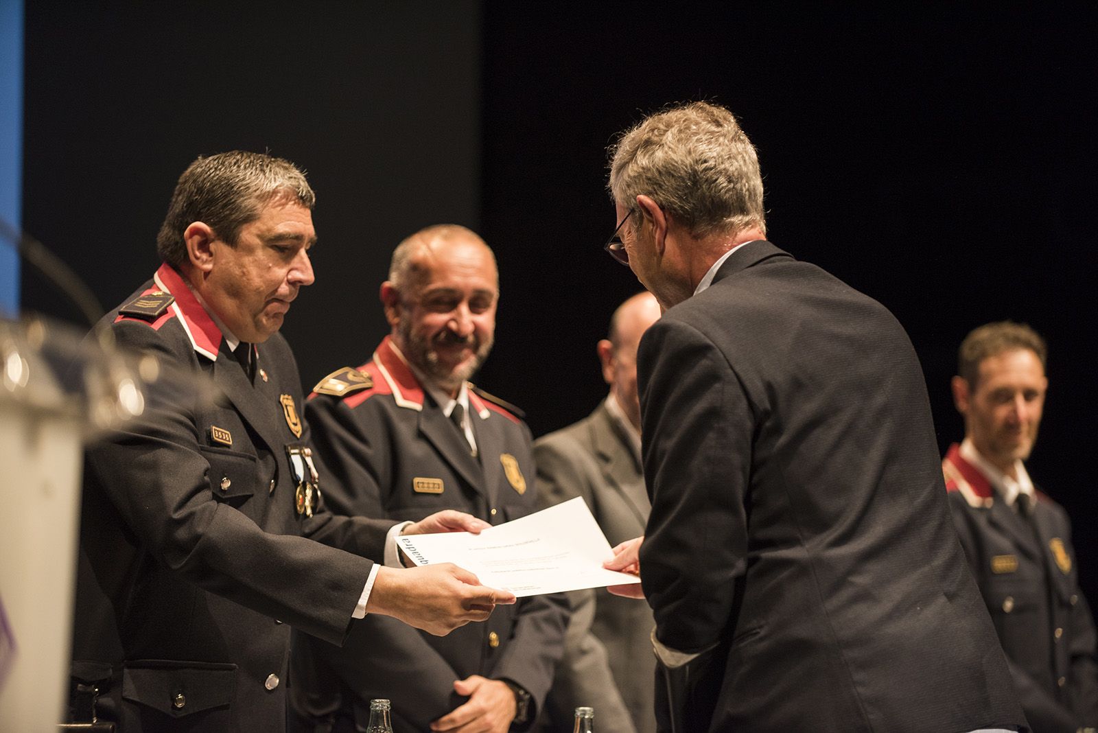 Celebració esquadres de l'Àrea Bàsica Policial (ABP) de Rubi, Sant Cugat i Castellbisbal. FOTO: Bernat Millet.