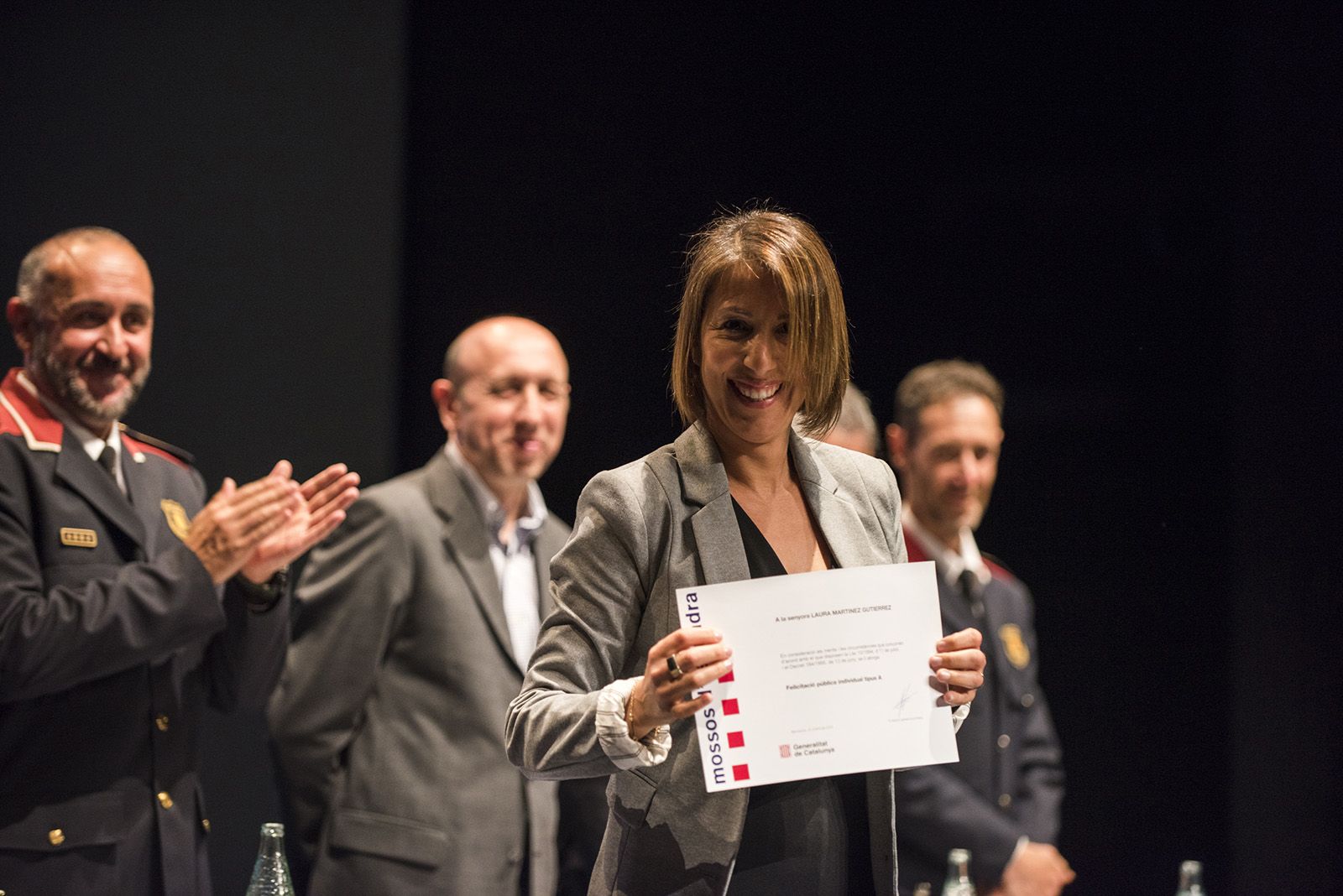 Celebració esquadres de l'Àrea Bàsica Policial (ABP) de Rubi, Sant Cugat i Castellbisbal. FOTO: Bernat Millet.
