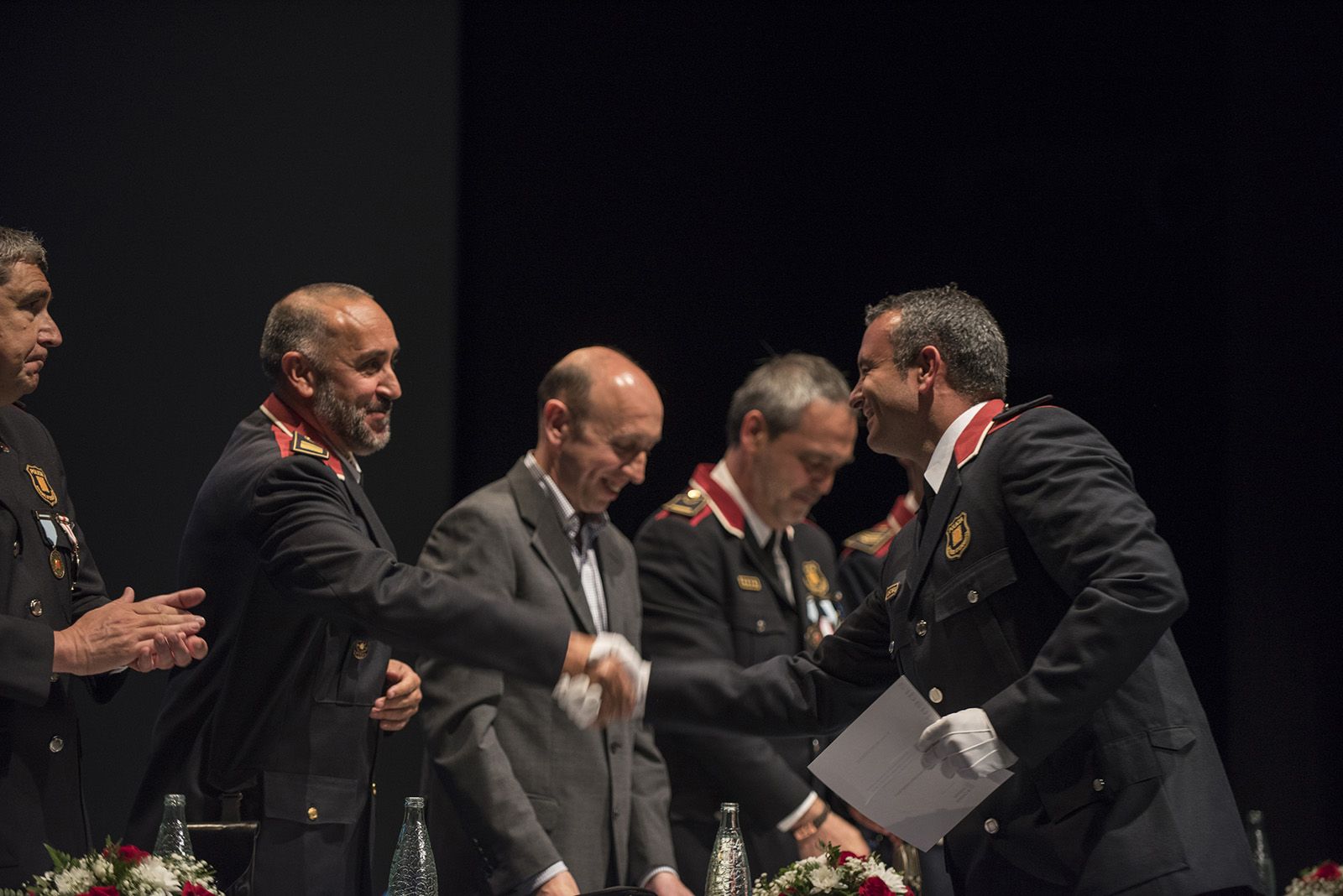 Celebració esquadres de l'Àrea Bàsica Policial (ABP) de Rubi, Sant Cugat i Castellbisbal. FOTO: Bernat Millet.