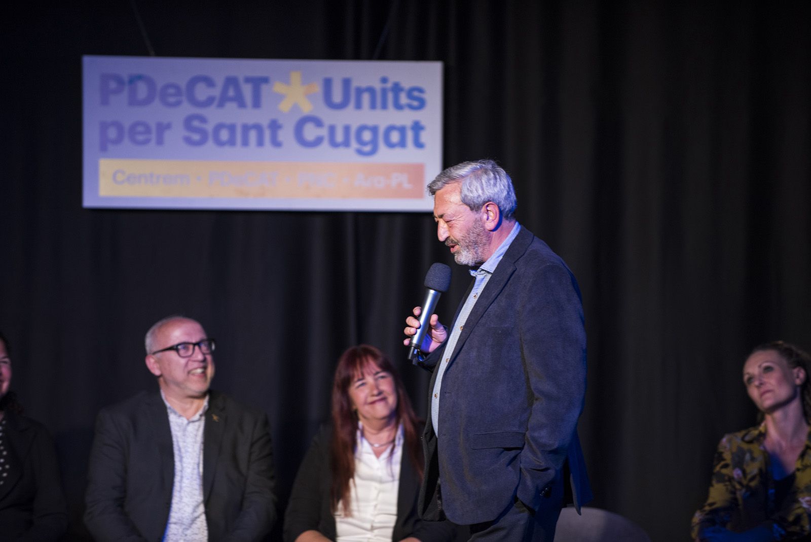 Presentació de Mayte Pérez de PDeCAT-Units per Sant Cugat. FOTOS: Bernat Millet