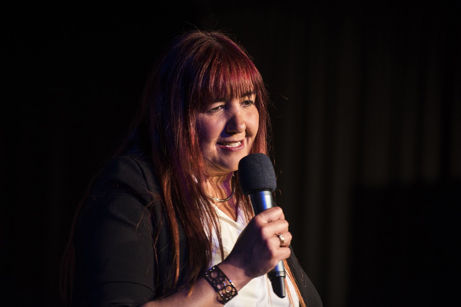 Presentació de Mayte Pérez de PDeCAT-Units per Sant Cugat. FOTOS: Bernat Millet