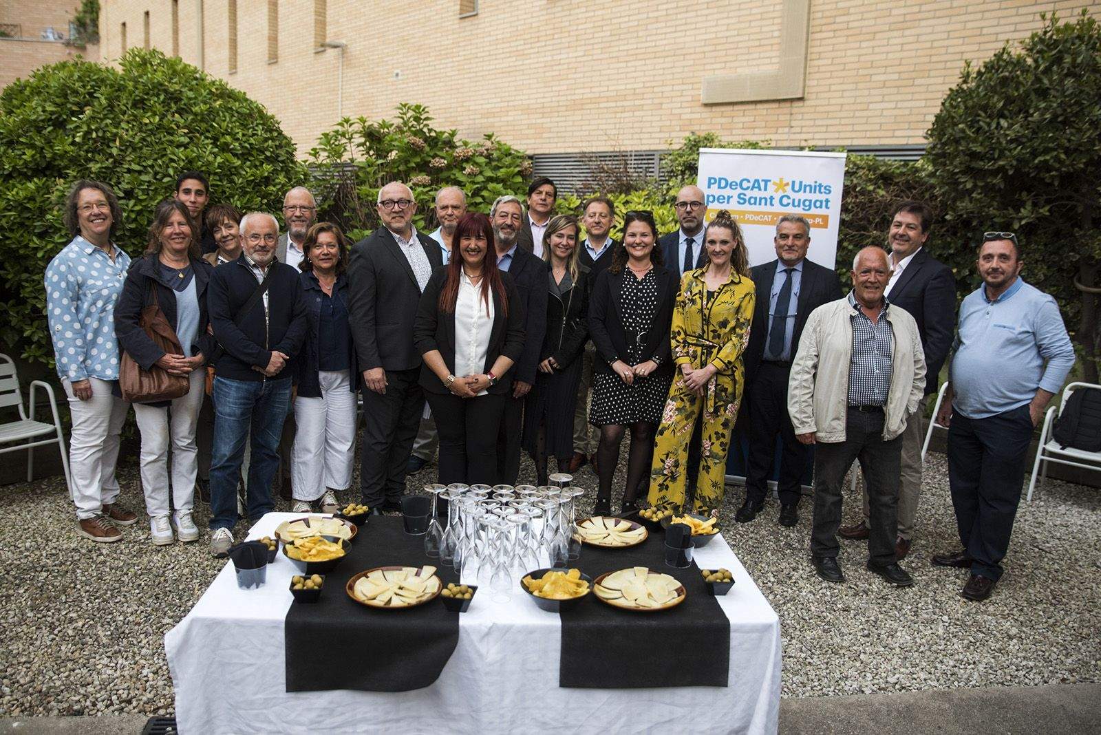 Presentació de Mayte Pérez de PDeCAT-Units per Sant Cugat. FOTOS: Bernat Millet