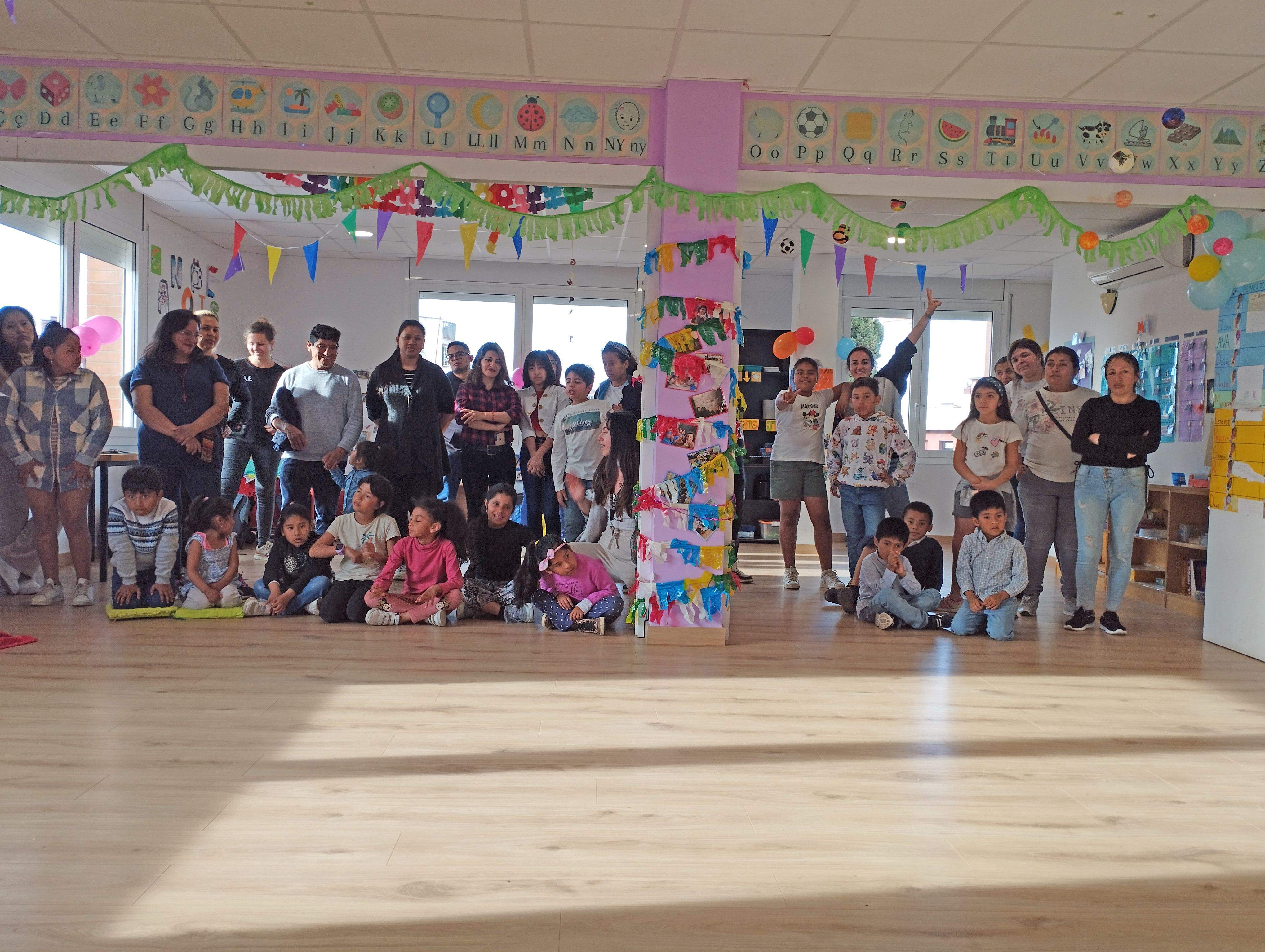 El Centre Obert Sant Cugat amb la Batuescola. FOTO: Cedida