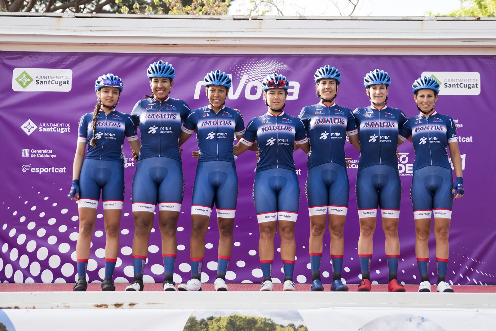 L'equip Maiatos, de Portugal, en la 4a reVolta. FOTO: Bernat Millet.