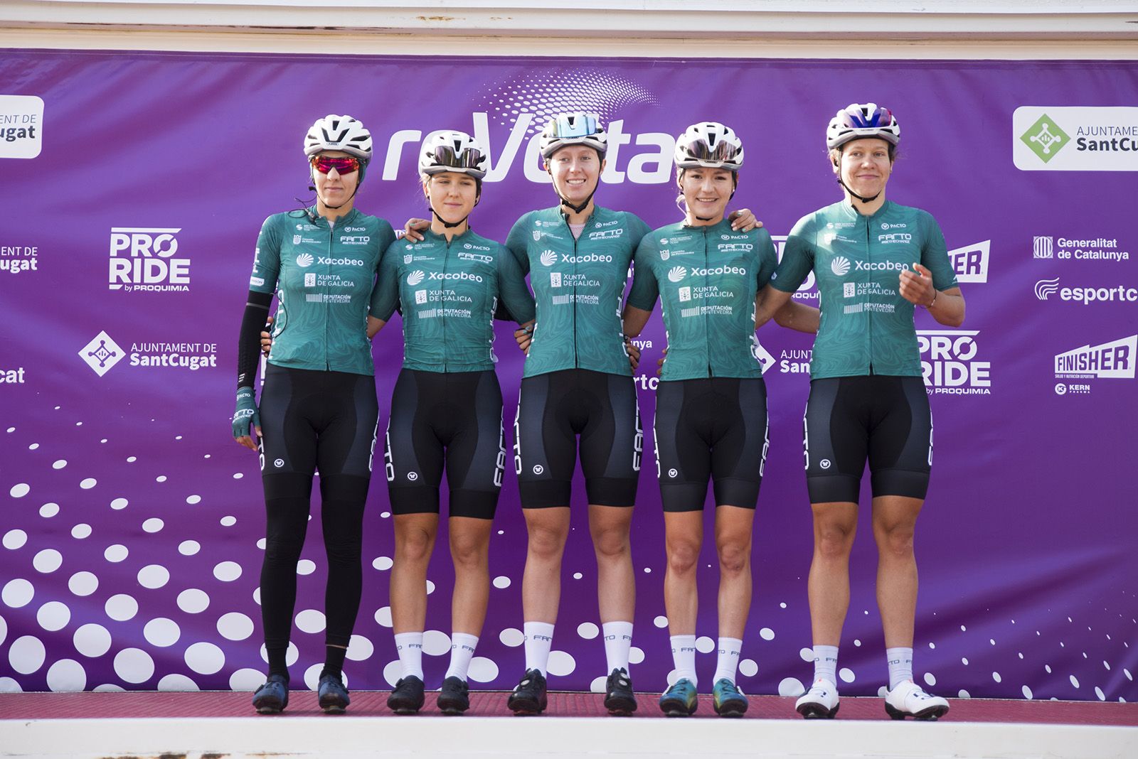 L'equip Farto-BTC en la 4a reVolta. FOTO: Bernat Millet.