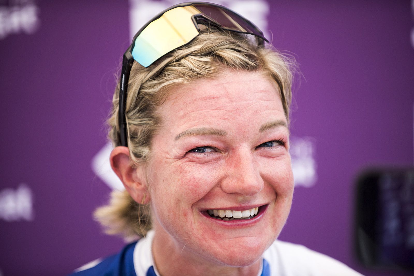 La britànica Claire Steels (Israel Premier Tech Roland), vencedora de la 4a reVolta. FOTO: Bernat Millet.