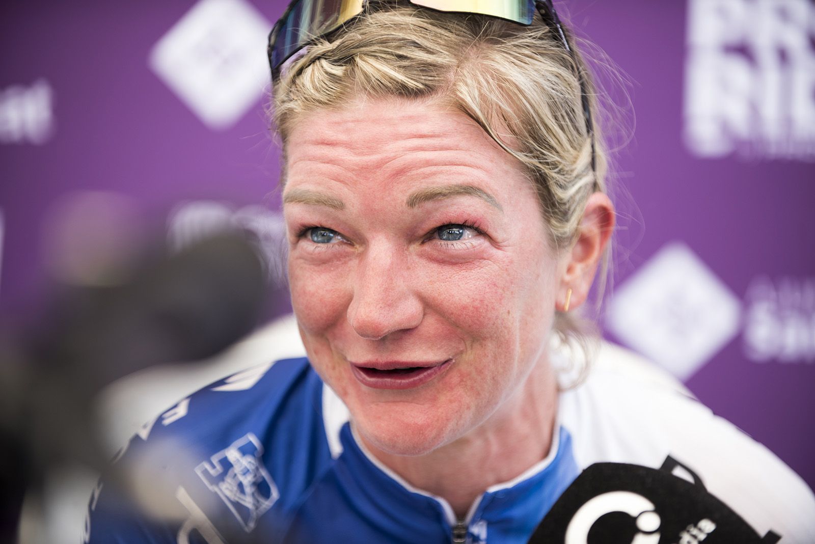 La britànica Claire Steels (Israel Premier Tech Roland), vencedora de la 4a reVolta. FOTO: Bernat Millet.