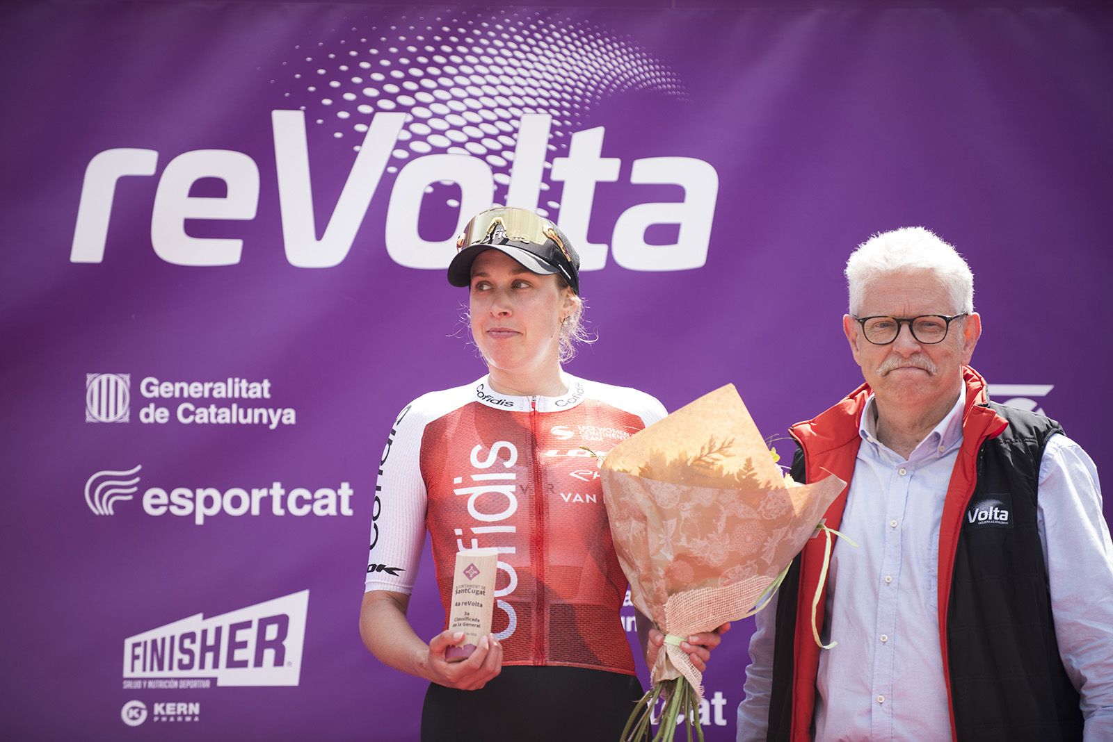 L'autraliana Josie Talbot (Cofidis Women's Team) ha aconseguit la 3a posició. FOTO: Bernat Millet