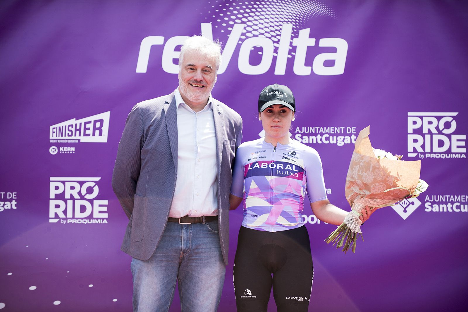 Ariana Gilabert (Laboral Kutxa-Fundación Euskadi) ha estat la millor catalana de la 4a reVolta. FOTO: Bernat Millet.