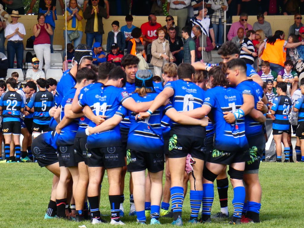 El CR Sant Cugat ha perdut la final del Campionat d'Espanya sub-18. FOTO: Club de Rugby Sant Cugat