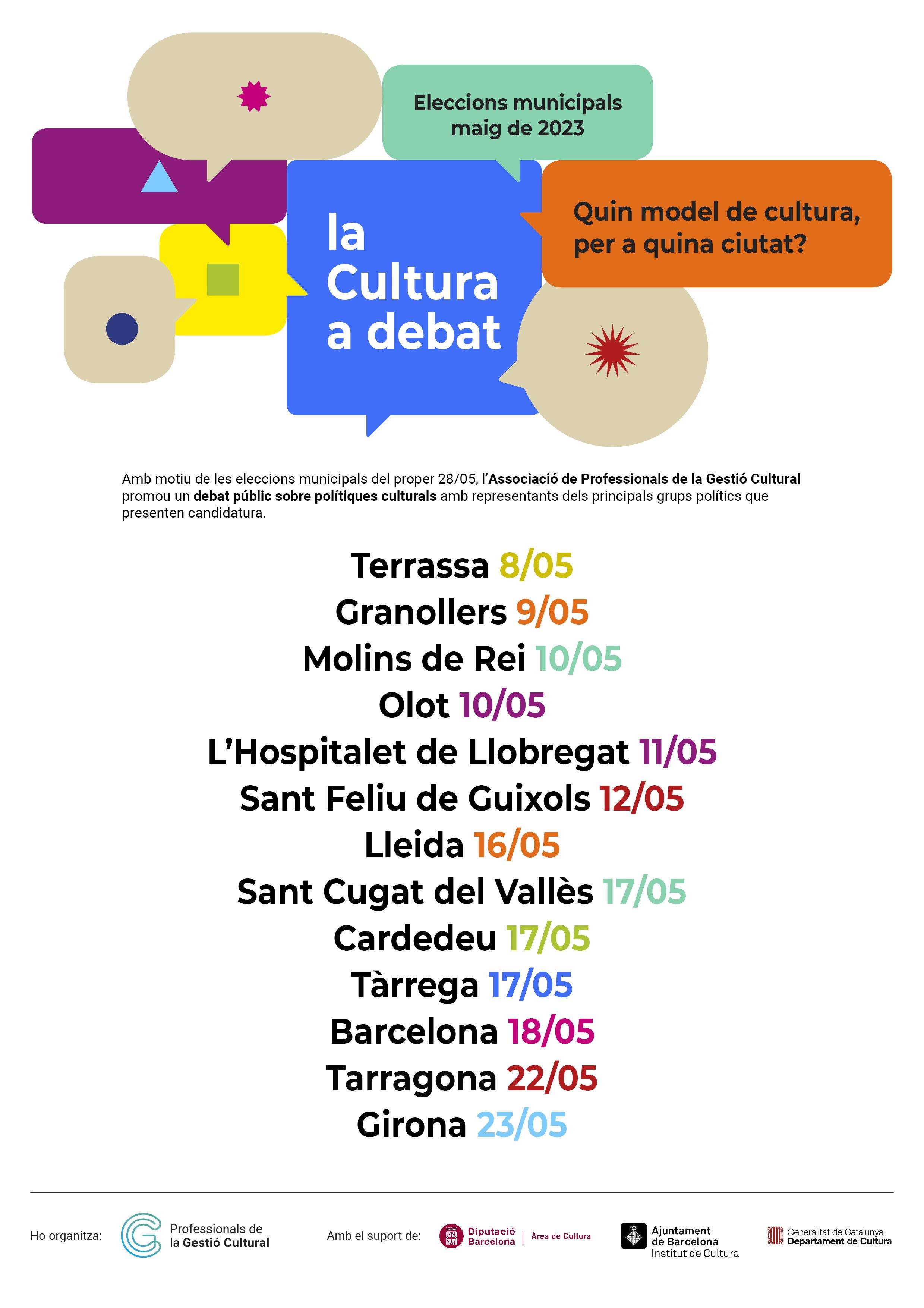 La cultura a Debat