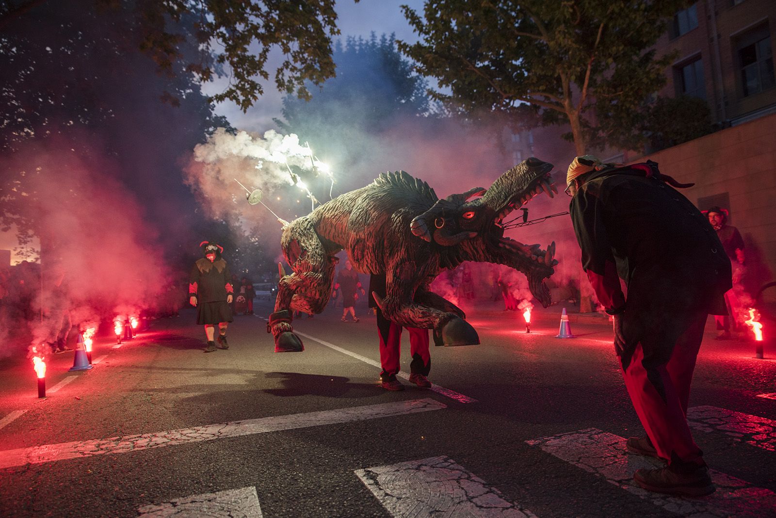 Corre, corre! El Boc ja és aquí!. FOTO: Bernat Millet.