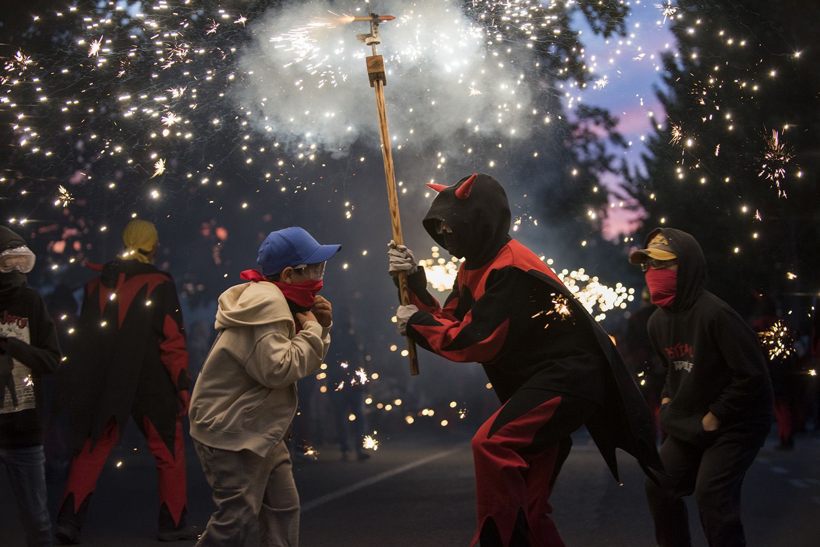 Corre, corre! El Boc ja és aquí!. FOTO: Bernat Millet.
