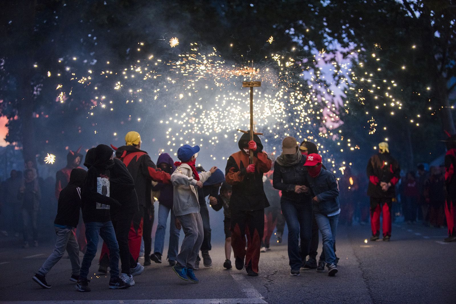 Corre, corre! El Boc ja és aquí!. FOTO: Bernat Millet.