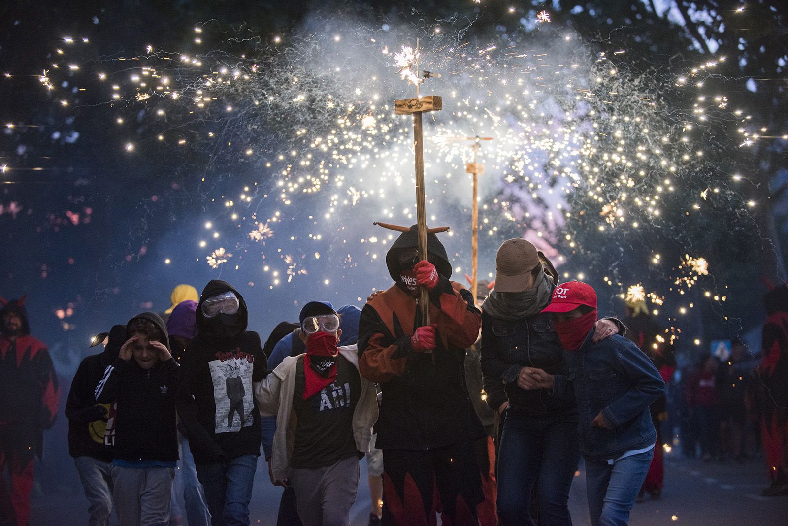 Corre, corre! El Boc ja és aquí!. FOTO: Bernat Millet.