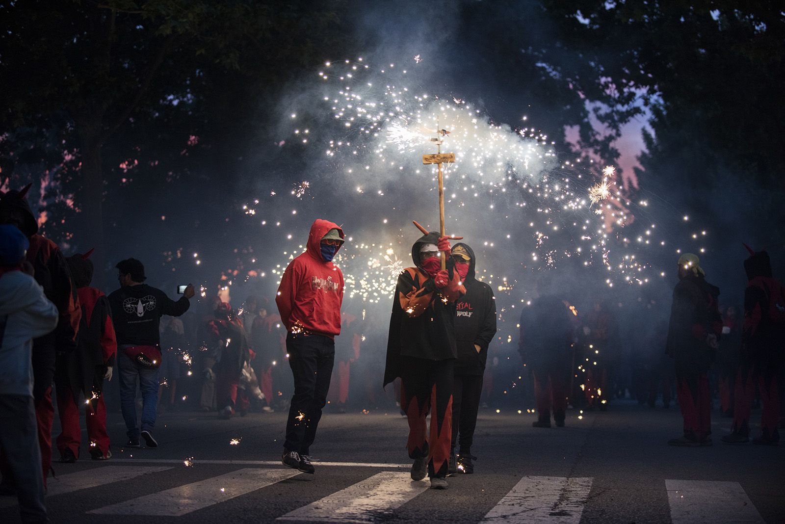 Corre, corre! El Boc ja és aquí!. FOTO: Bernat Millet.