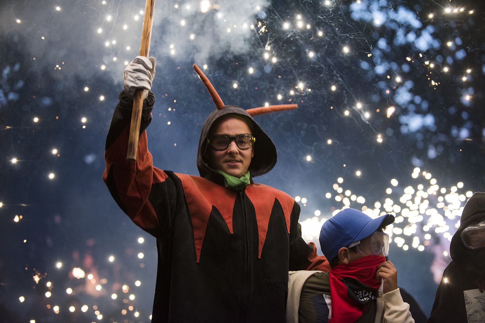 Corre, corre! El Boc ja és aquí!. FOTO: Bernat Millet.