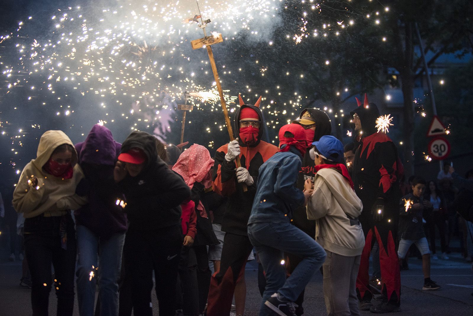 Corre, corre! El Boc ja és aquí!. FOTO: Bernat Millet.