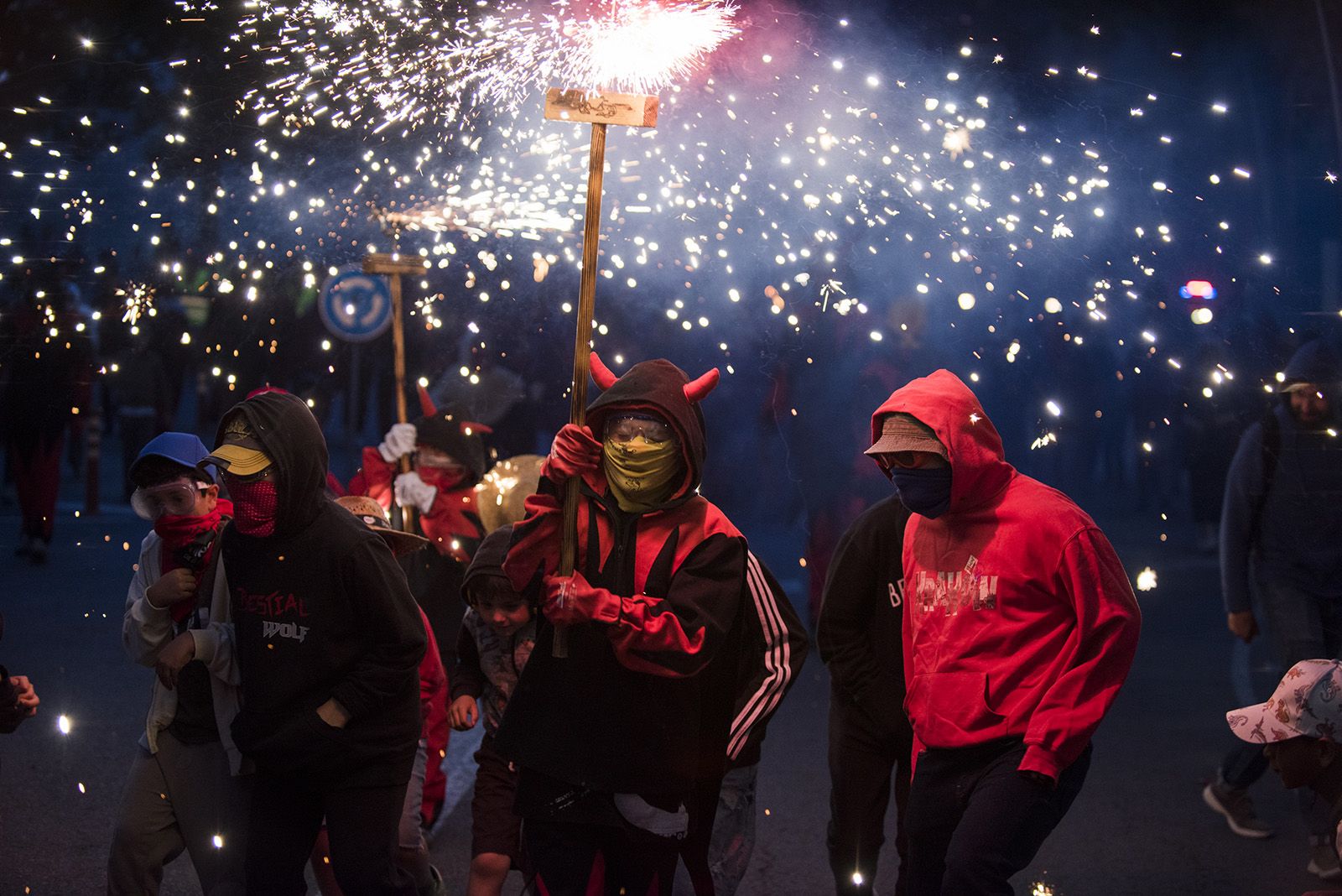 Corre, corre! El Boc ja és aquí!. FOTO: Bernat Millet.